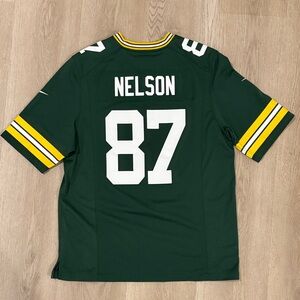Official NFL Green Bay Packers Jordy Nelson #87 Jersey